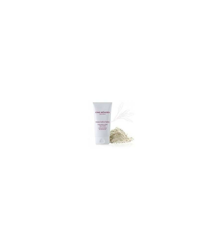 MASQUE KAOLIN ET HERBES- 60ml-Rituel d'Alep-Syrie-