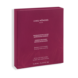 MASQUE BIOCELLULOSE DÉFROISSAGE EXPRESS 5x15ml